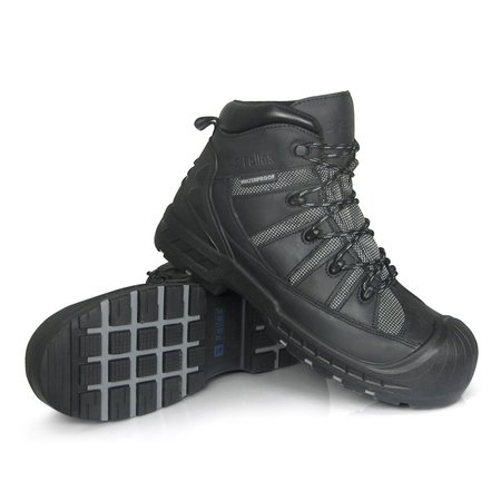LFC, LLC Genuine Grip® S Fellas® Men's Trekker Comp. Toe Puncture Resistant Boots, Sz 9.5M, Black 6200-9.5M